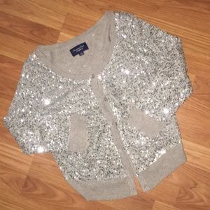 Sequin cardigan